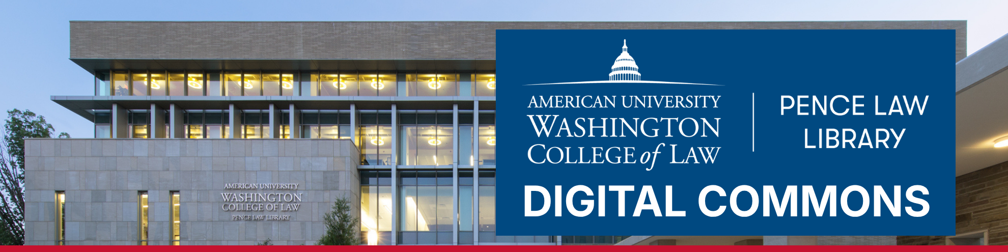 Digital Commons @ American University Washington College of Law