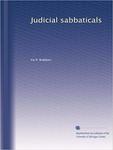Judicial Sabbaticals